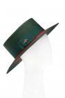 Gucci GREEN Hat with grosgrain band