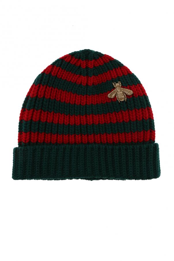 gucci bee beanie