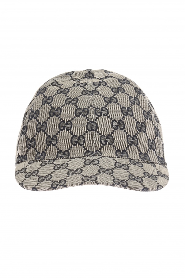 gucci Stripe Kids Logo-embroidered baseball cap