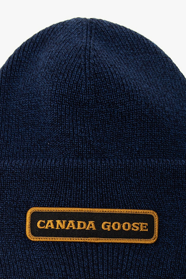 Canada Goose Logo-patched jones hat