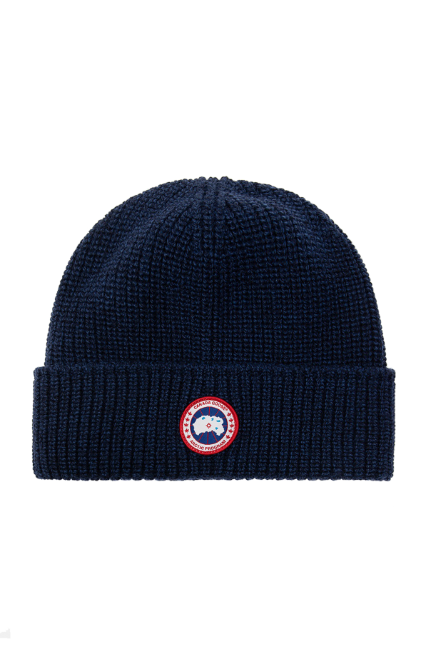 Canada Goose Czapka z naszywką z logo