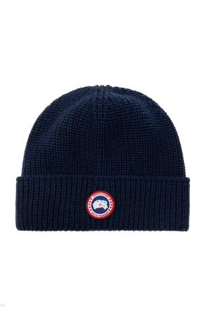 Logo-patched hat