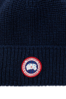 Canada Goose NAVY BLUE Logo-patched hat