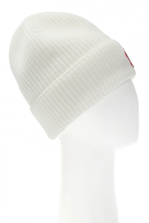 Canada Goose Rib-knit hat with logo