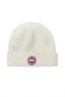 Canada Goose Rib-knit hat Life with logo