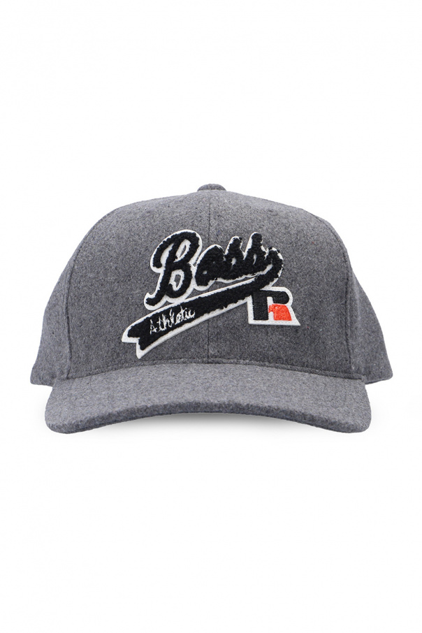 BOSS x Russell Athletic Baseball cap with logo