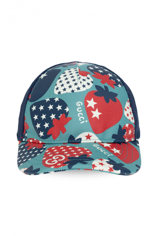 Gucci Kids Patterned baseball cap