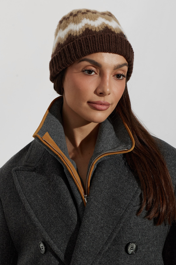Canada Goose Wool beanie with sewn-on logo