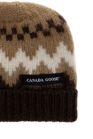 Canada Goose Wool beanie with sewn-on logo