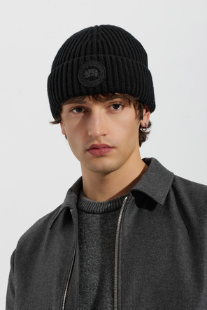 Canada Goose Wool beanie with logo patch