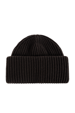 Canada Goose Wełniana czapka z naszywką  z logo