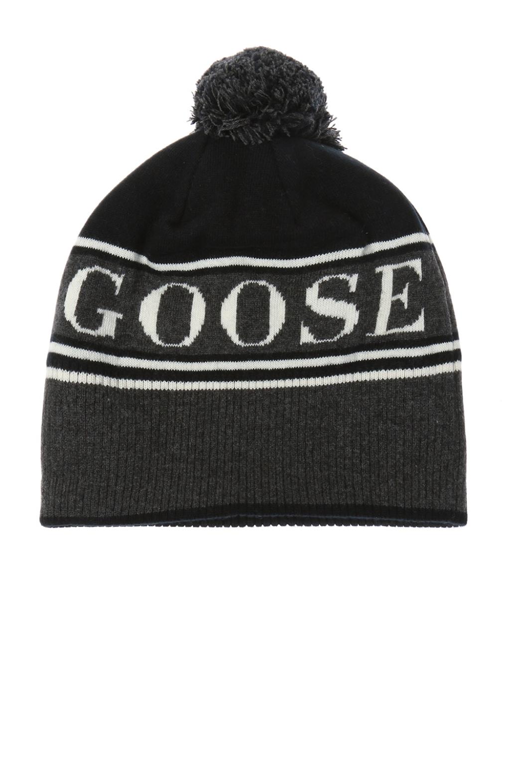 Canada Goose Wool hat with a logo