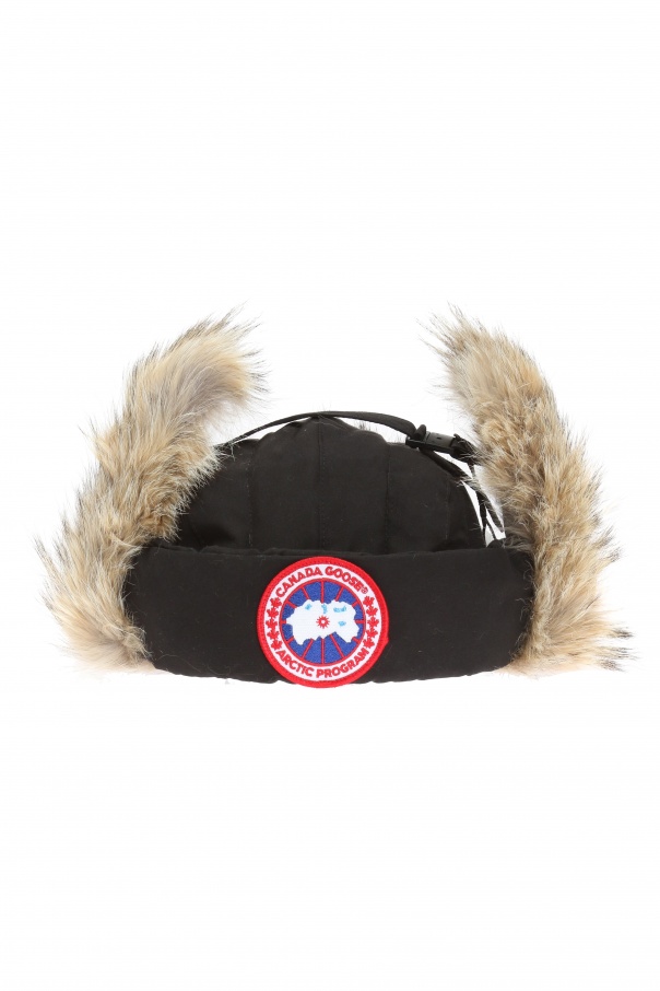 Canada Goose guy with FF cap-graphic print
