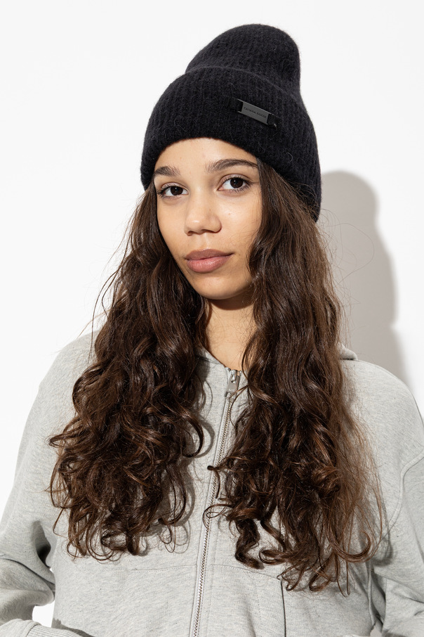 Canada Goose Black Wool Beanie by Canada Goose