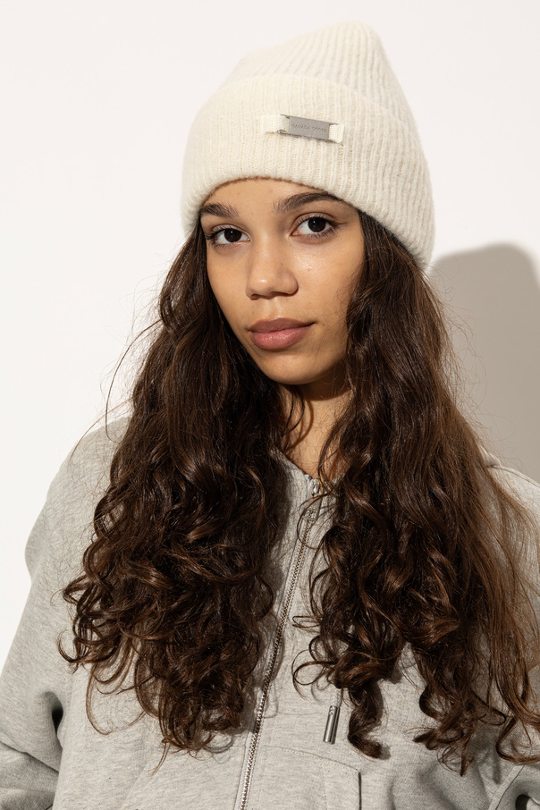 Canada Goose Wool Beanie with Logo Application