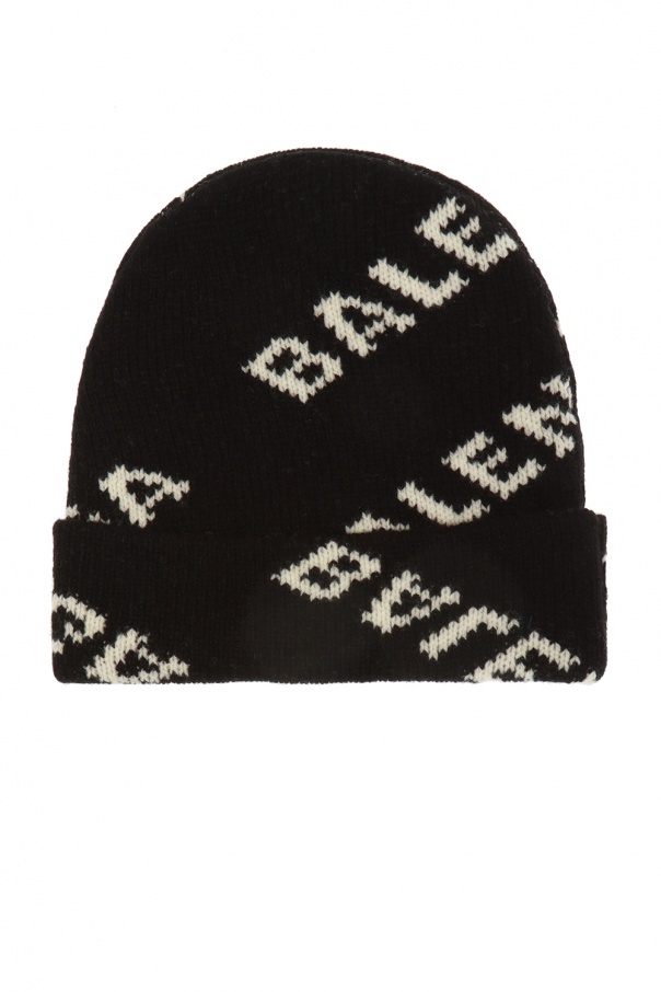 Balenciaga Wool hat with logo | Men's Accessories | Vitkac