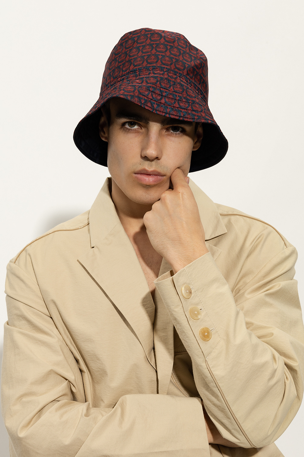 Salvatore Ferragamo Reversible hat