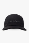 FERRAGAMO BLACK Baseball cap