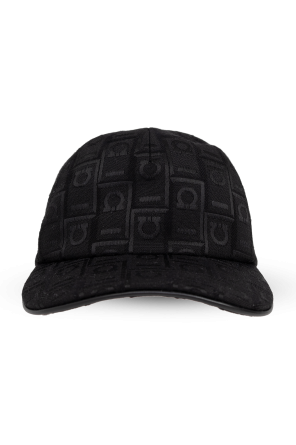 Cap with a monogram