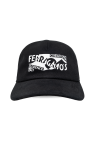 FERRAGAMO BLACK Baseball Cap