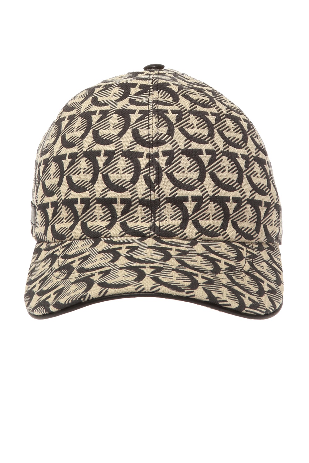 FERRAGAMO Baseball cap with ‘Gancini’ motif
