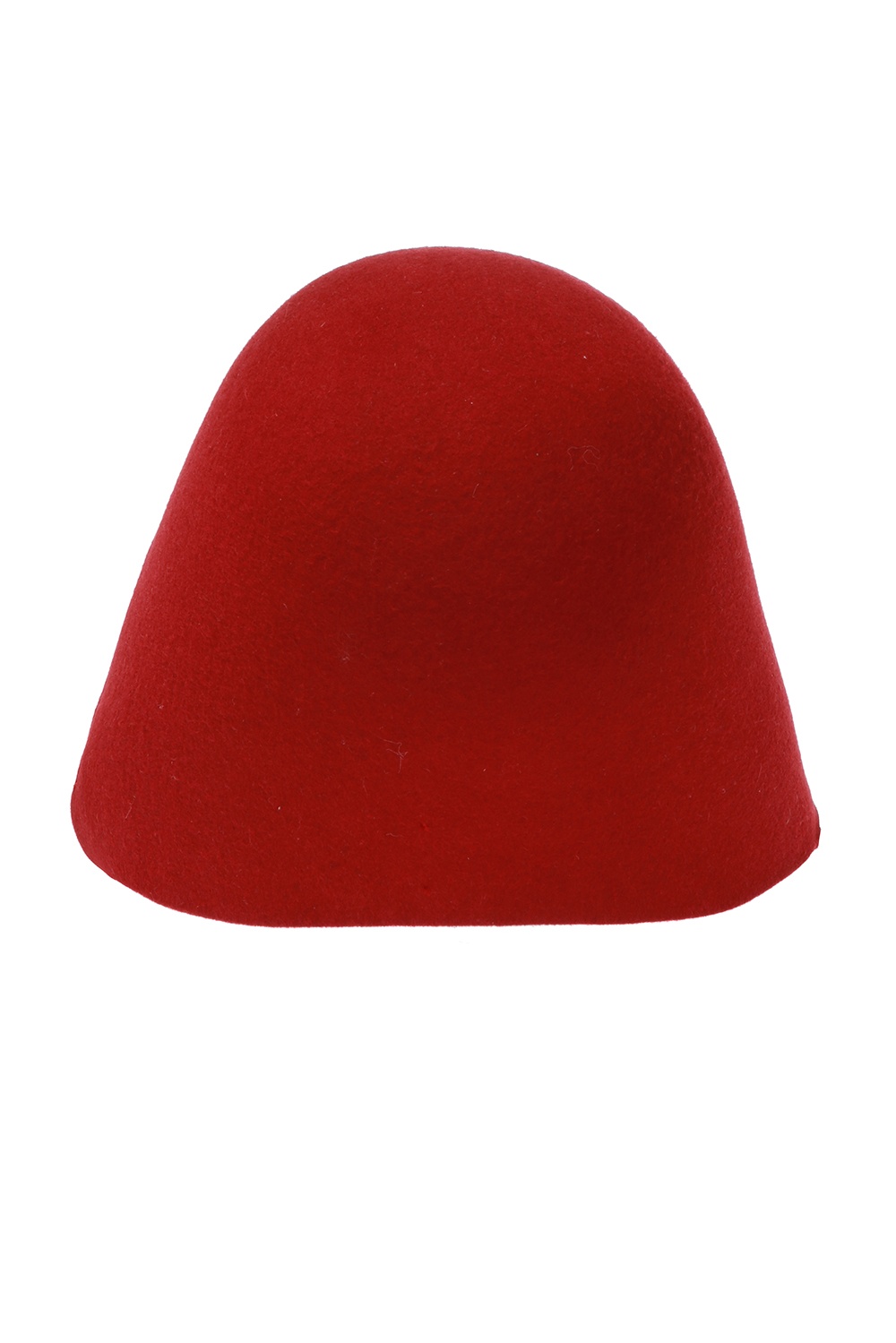 Gucci Transparent Panel Visor Hat In Red