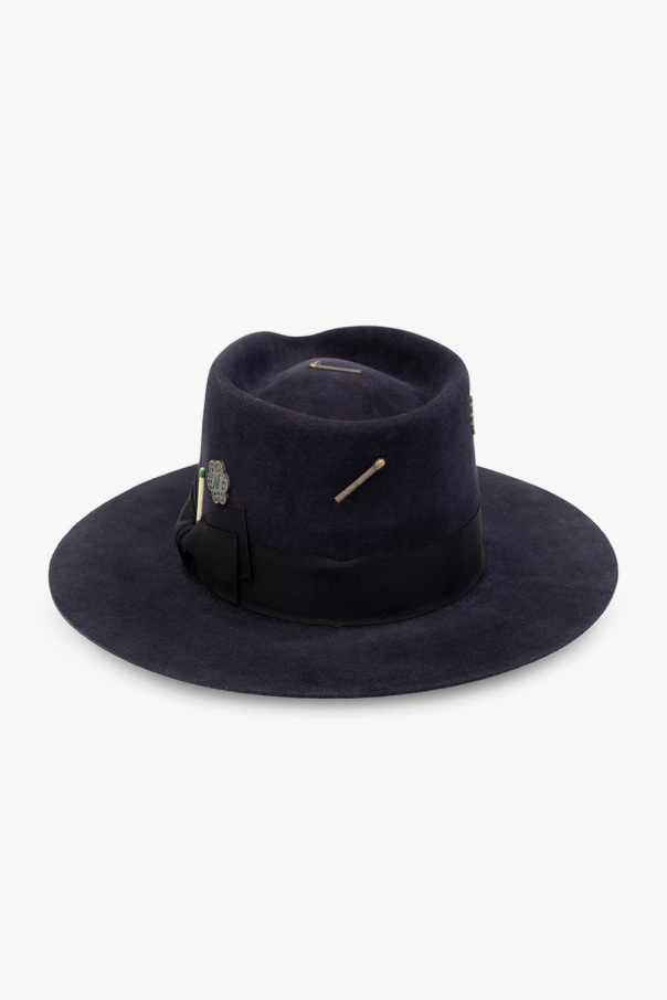 Nick Fouquet ‘Cenote’ hat with bow