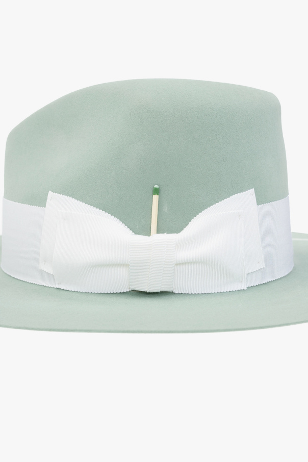Nick Fouquet ‘Eucalyptus’ hat Maison with bow