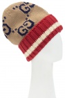 Gucci BROWN Knitted hat with logo
