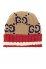 Gucci BROWN Knitted hat with logo