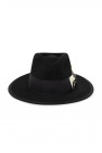 Nick Fouquet ‘Chrome Luna’ hat with bow
