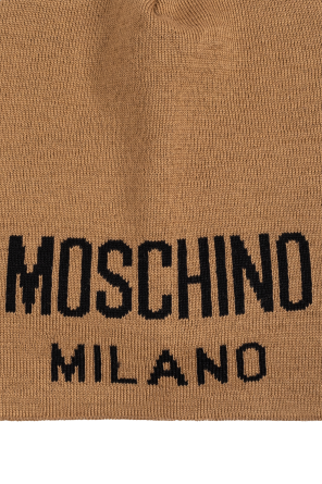 Moschino Czapka z logo