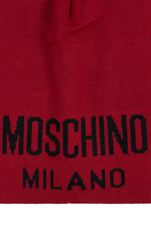 Moschino Czapka z logo