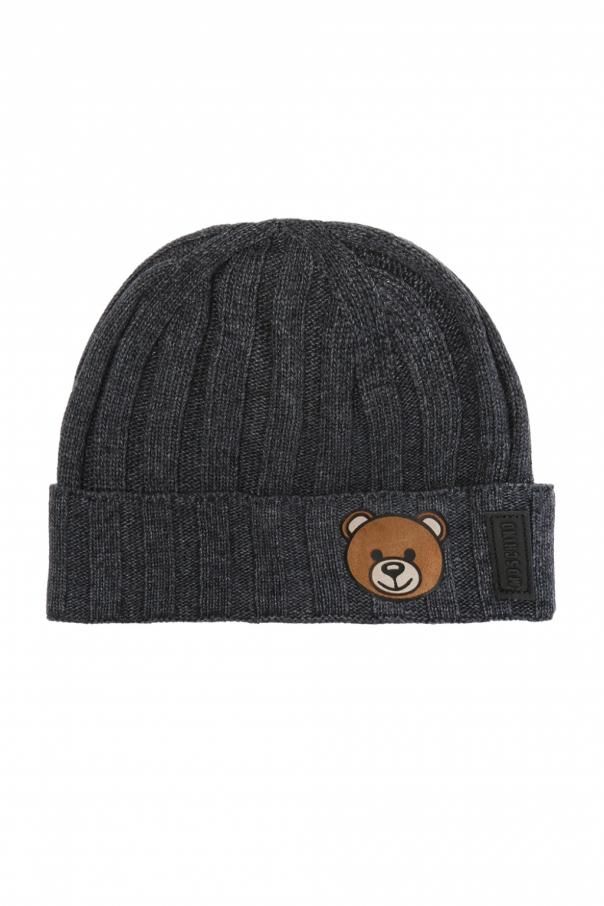 moschino teddy bear hat