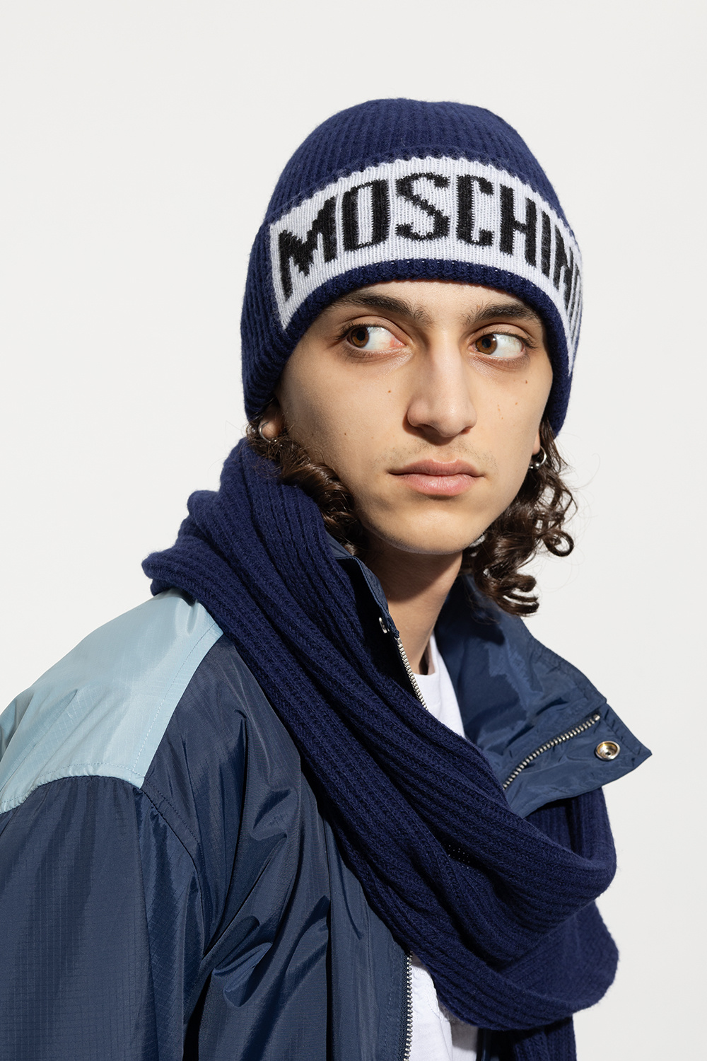 Moschino Branded beanie