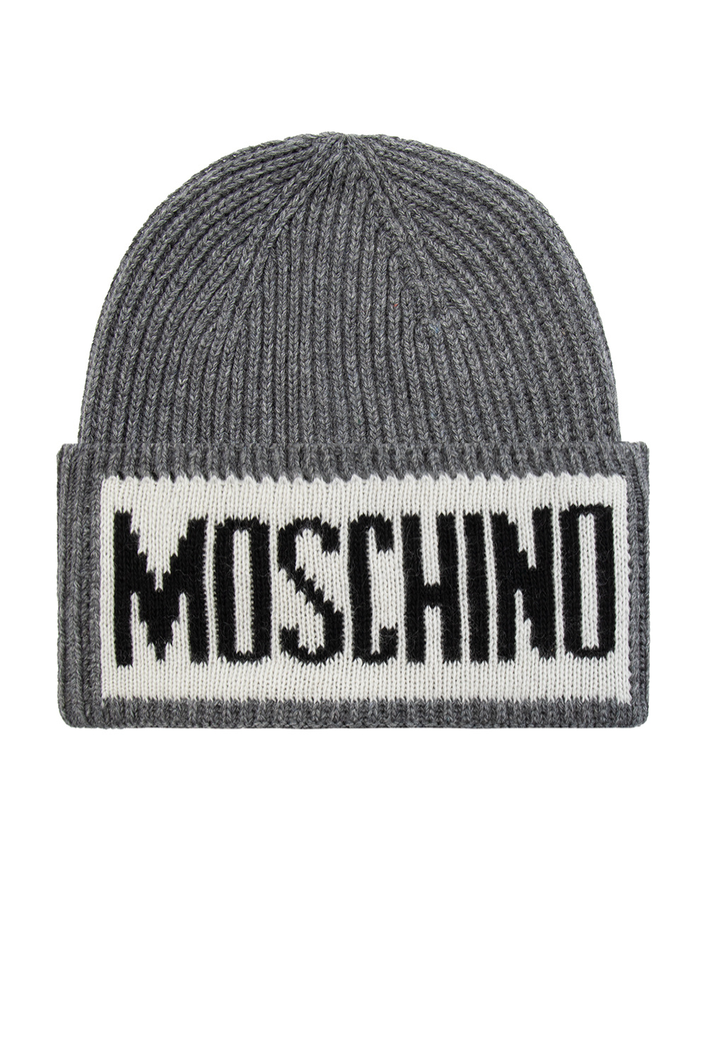 Grey Hat with logo IetpShops - ERA CAP - Baseballkappe Moschino Canada NEW mit Schwarz Louvre Le Liberte-Print