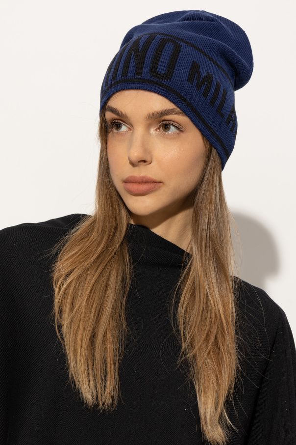 Moschino Beanie with logo