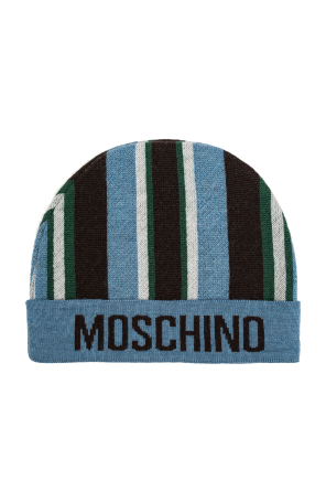 Hat with Moschino logo