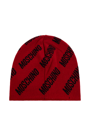 Moschino Mütze mit Monogramm