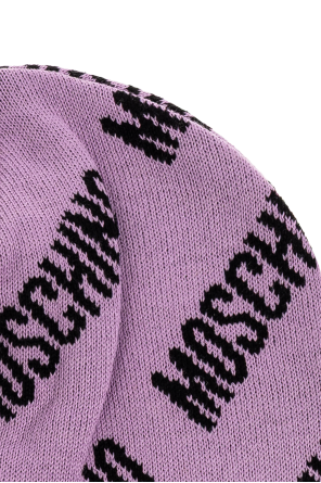 Moschino Mütze mit Monogramm