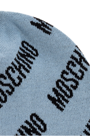Moschino Mütze mit Monogramm