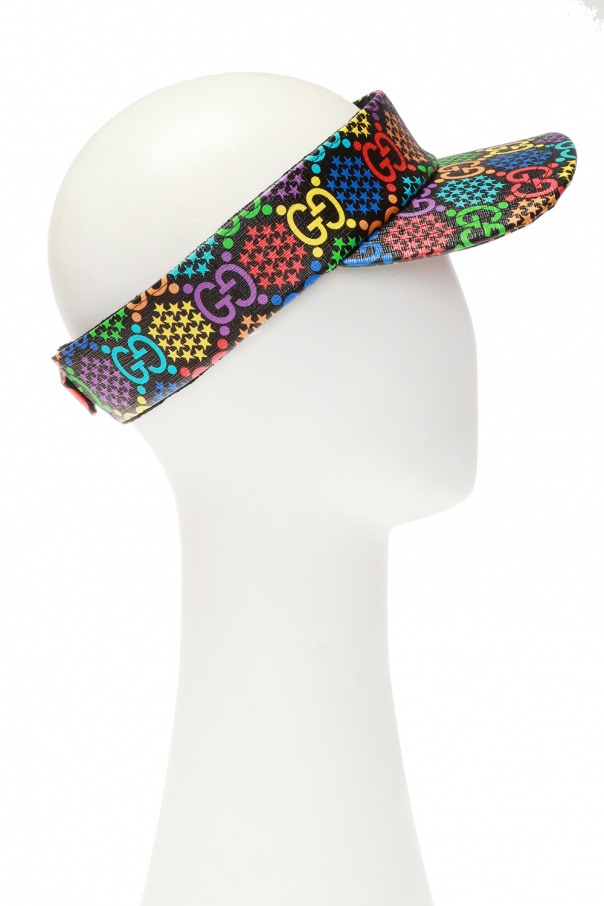 gucci psychedelic visor