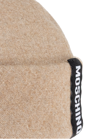 Moschino Baumwollmütze mit Logo-Patch