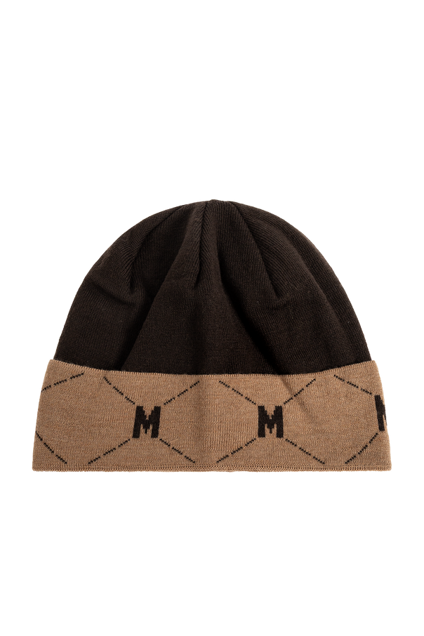 Wool beanie with logo od Moschino