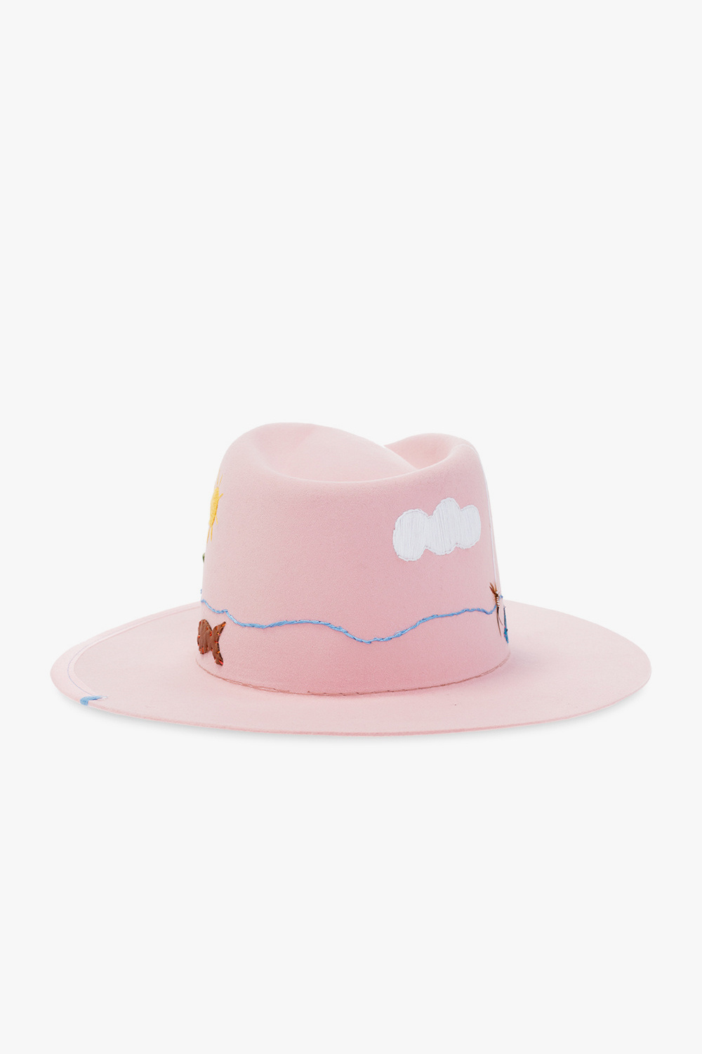 Nick Fouquet Embroidered Trill hat