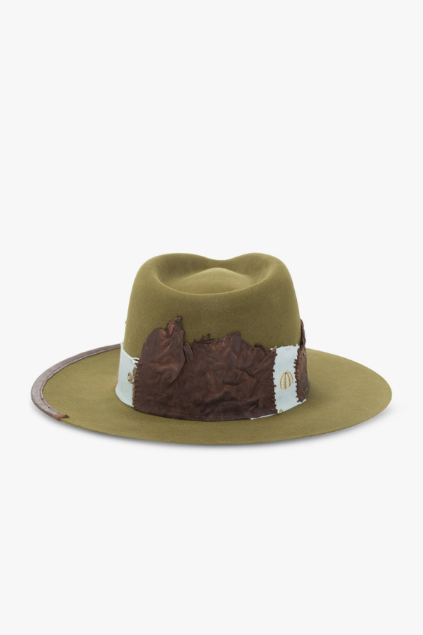 Nick Fouquet Embellished Cap hat