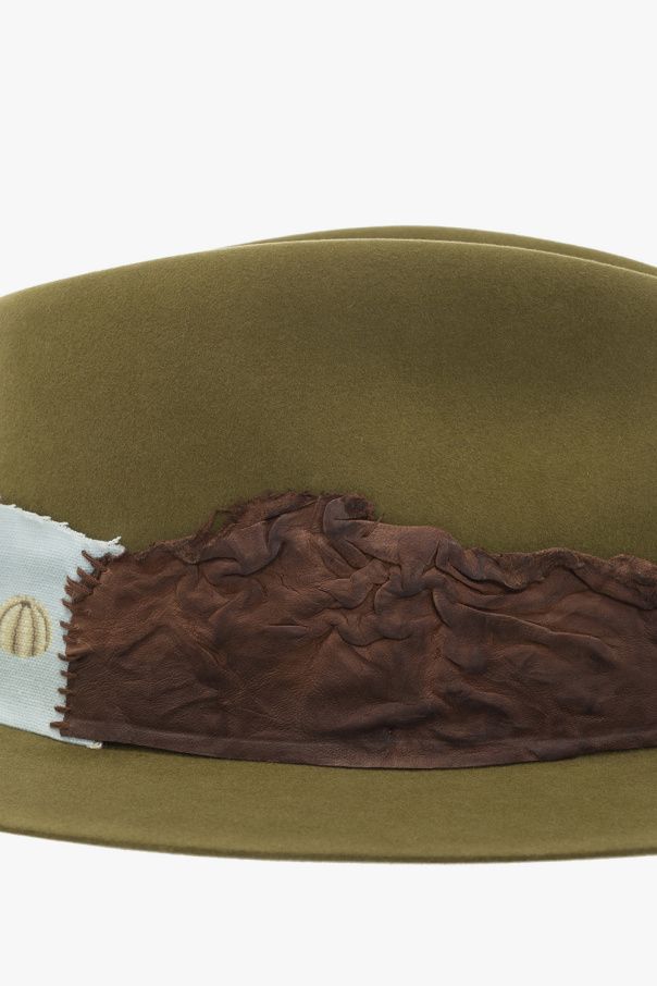 Nick Fouquet Embellished Cap hat