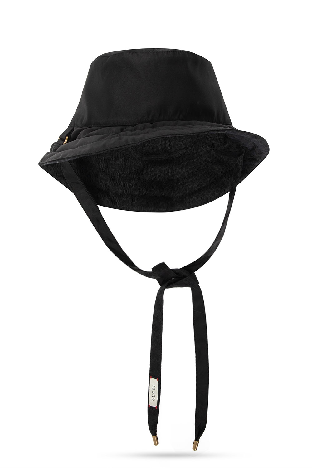flexfit classic - Gucci logo with Nicaragua profile twill Black low dad hat IetpShops Bucket cap - cotton