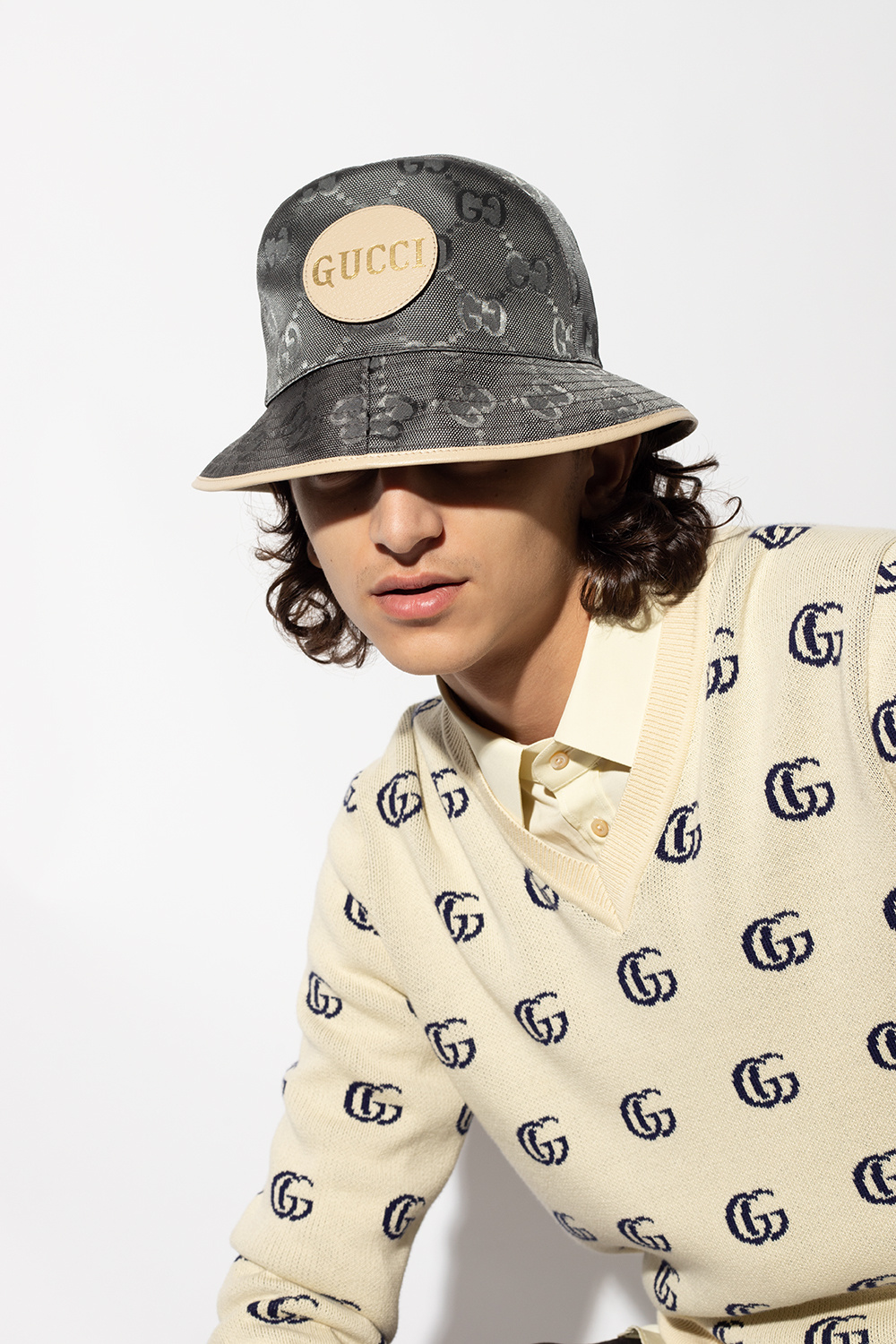 Gucci GG print BDS hat