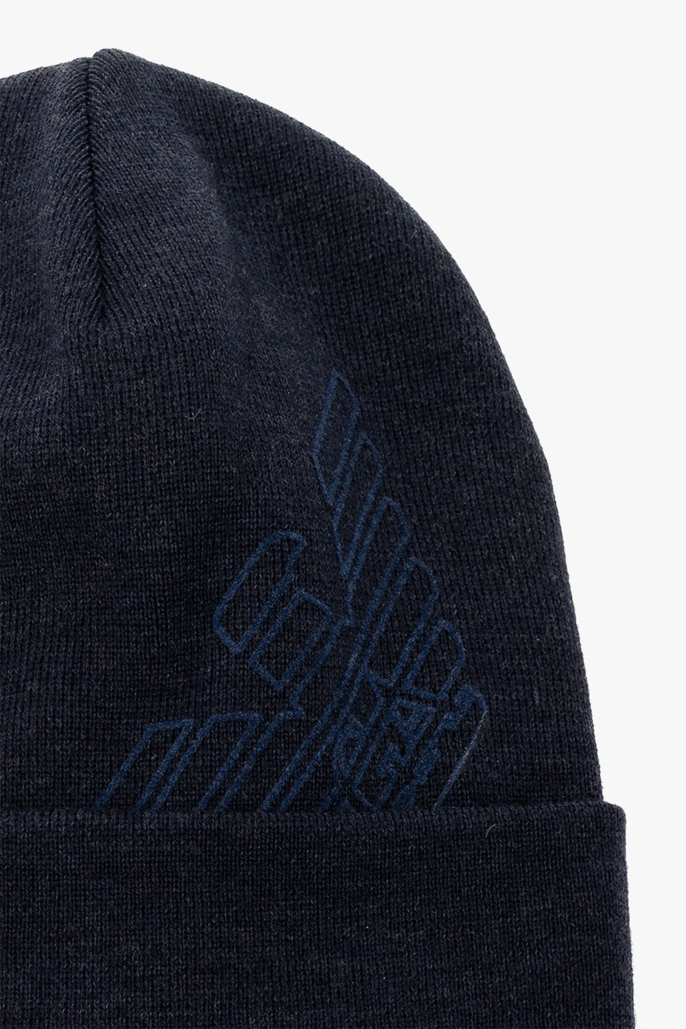 Emporio Armani Beanie with logo